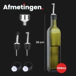 GrillX Olijfolie Fles Met Schenktuit - 500ml - Glazen Oliefles - Inclusief Schenkteut, Trechter & Accessoires - BBQ Accesoires - Sprayer 13 GrillX Olijfolie Fles Met Schenktuit - 500ml - Glazen Oliefles - Inclusief Schenkteut, Trechter & Accessoires - BBQ Accesoires - Sprayer -Merkloos Verkoopwinkel 1200x1200 2784