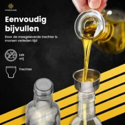 PROKING Olijfolie Fles Met Schenktuit – Olijfoliefles – Schenktuit Olijfolie – Glazen Oliefles – Inclusief Schenktuit, Dop & Trechter – 500 Ml 11 PROKING Olijfolie Fles Met Schenktuit – Olijfoliefles – Schenktuit Olijfolie – Glazen Oliefles – Inclusief Schenktuit, Dop & Trechter – 500 Ml -Merkloos Verkoopwinkel 1200x1200 2791