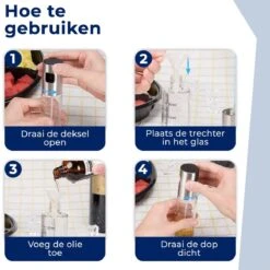 Knutz® -Olijfolie Sprayer Set - Oliefles - Bakspray - Olie Verstuiver - Cooking Spray - Olie Sprayer - Navulbaar 9 Knutz® -Olijfolie Sprayer Set - Oliefles - Bakspray - Olie Verstuiver - Cooking Spray - Olie Sprayer - Navulbaar -Merkloos Verkoopwinkel 1200x1200 2794