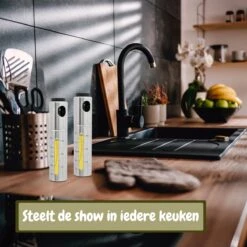 Olijfolie Sprayer - Olie Spray - Cooking Spray - Bakspray - 2 Stuks - RVS - Premium Quality - Gift Box - Inclusief Accessoires - -Merkloos Verkoopwinkel 1200x1200 2862