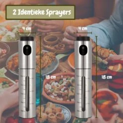 Olijfolie Sprayer - Olie Spray - Cooking Spray - Bakspray - 2 Stuks - RVS - Premium Quality - Gift Box - Inclusief Accessoires - -Merkloos Verkoopwinkel 1200x1200 2864