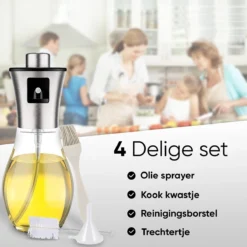 VINESS Olijfolie Sprayer Inclusief Accessoires - Olie Spuit - Olie Pomp - Bakspray - Olieverstuiver - BBQ Accessoires -Merkloos Verkoopwinkel 1200x1200 2873