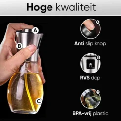 VINESS Olijfolie Sprayer Inclusief Accessoires - Olie Spuit - Olie Pomp - Bakspray - Olieverstuiver - BBQ Accessoires -Merkloos Verkoopwinkel 1200x1200 2876