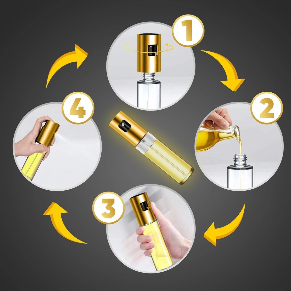 Merkloos Olijfsprayer - Olijfolie Sprayer - Olijfolie Diffuser - Keuken Spray - Olijfolie Verstuiver - Inclusief Trechter - Glazen Olijfolie Sprayer - Olijfolie Fles - Olijfolie Schenktuit - Olie Sprayer - Olie Diffuser 3 Merkloos Olijfsprayer - Olijfolie Sprayer - Olijfolie Diffuser - Keuken Spray - Olijfolie Verstuiver - Inclusief Trechter - Glazen Olijfolie Sprayer - Olijfolie Fles - Olijfolie Schenktuit - Olie Sprayer - Olie Diffuser - Afbeelding 3