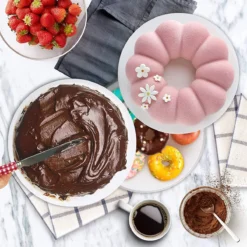 UTEN - Taartplateau Wit - Taartplateau 3 Lagen - Taartplateau Met Voet - Diameter Van Ø28cm,28cm,29cm - Afneembare Taartplateau - Ideaal Voor Het Snijden En Maken Van Taarten -Merkloos Verkoopwinkel 1200x1200 2894