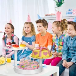 UTEN - Taartplateau Wit - Taartplateau 3 Lagen - Taartplateau Met Voet - Diameter Van Ø28cm,28cm,29cm - Afneembare Taartplateau - Ideaal Voor Het Snijden En Maken Van Taarten -Merkloos Verkoopwinkel 1200x1200 2896