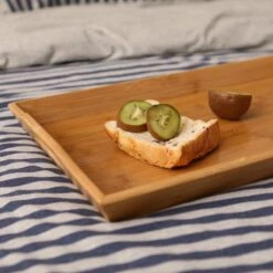 Merkloos Decopatent® Dienblad Rechthoek - Groot Dienblad Met Handvaten - Bamboe Houten Dienblad - Afm 50 X 30 X 6 Cm. -Merkloos Verkoopwinkel 1200x1200 2899