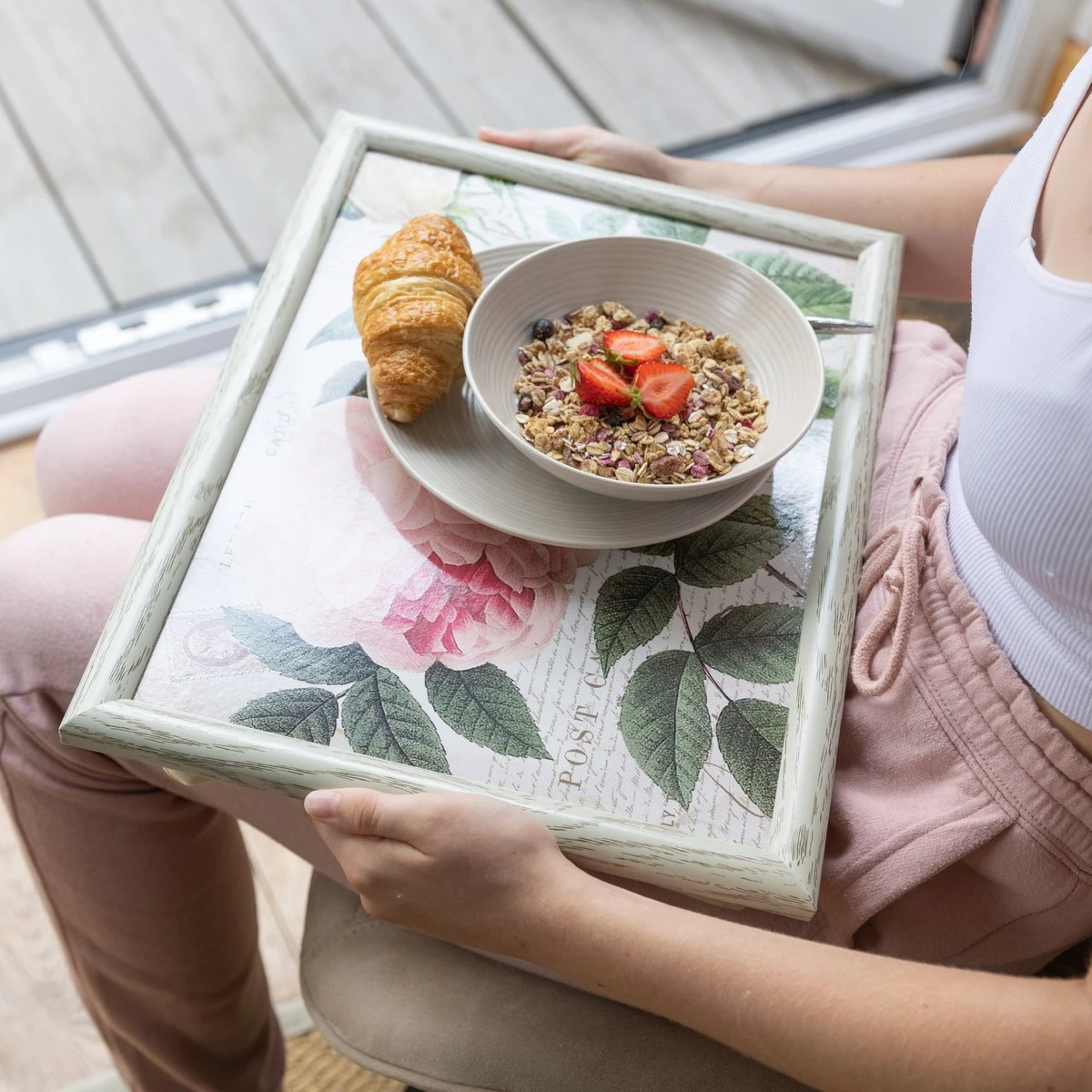 Laptray, Schoot Dienblad, Rose Garden, 44 X 34 Cm - Creative Tops 5 Laptray, Schoot Dienblad, Rose Garden, 44 X 34 Cm - Creative Tops - Afbeelding 5