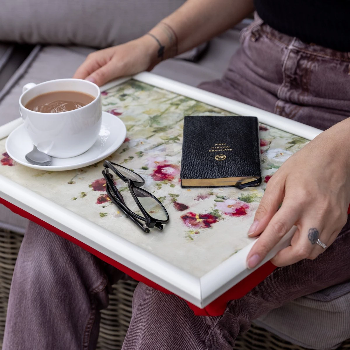 Laptray, Schoot Dienblad, Wilde Klaprozen, 44 X 34 Cm - Creative Tops 6 Laptray, Schoot Dienblad, Wilde Klaprozen, 44 X 34 Cm - Creative Tops - Afbeelding 6