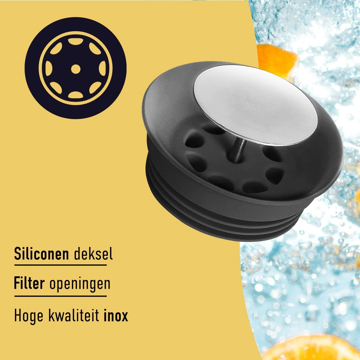 Waterkaraf 1.2L - Schenkkan Uit Glas - Waterkan Met Filter En Deksel 2 Waterkaraf 1.2L - Schenkkan Uit Glas - Waterkan Met Filter En Deksel - Afbeelding 2