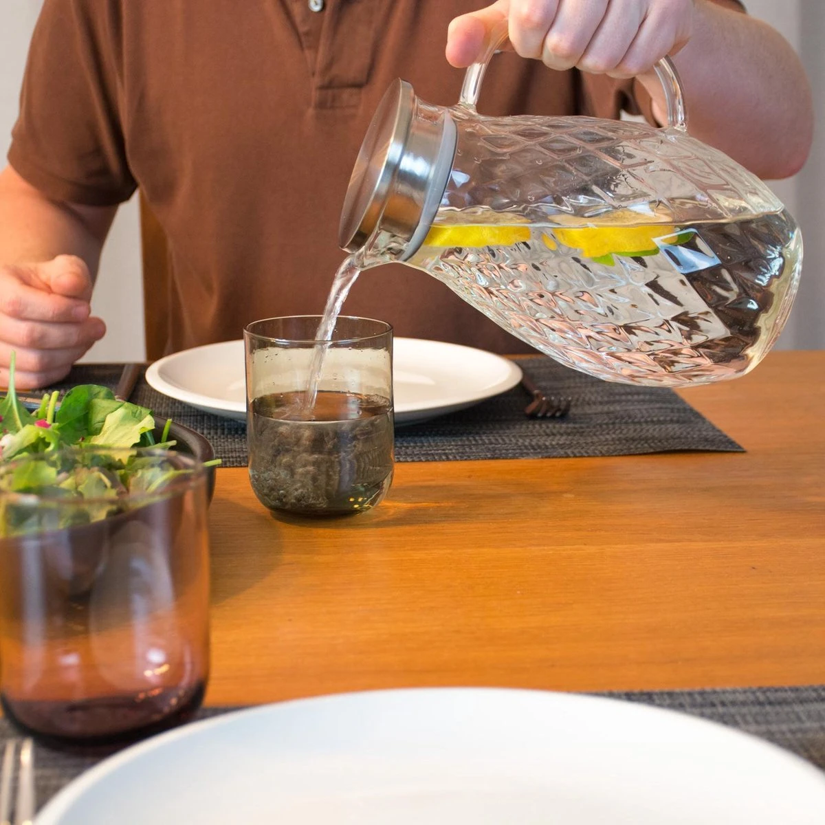 JCPKitchen Waterkan Met Filter - 2L - Glas 2 JCPKitchen Waterkan Met Filter - 2L - Glas - Afbeelding 2