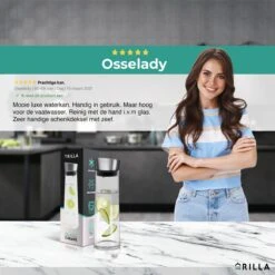 Grilla Karaf - 1000 Ml - Waterkan Met Deksel En Filter - Schenkkan - Waterkaraf -Merkloos Verkoopwinkel 1200x1200 3039