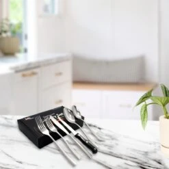 Master Knives 6 Persoons Bestekset (36-delig) - Lepels, Messen, Vorken & Steakmessen - Vaatwasserbestendig - Zilver / RVS -Merkloos Verkoopwinkel 1200x1200 304