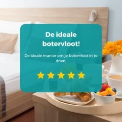 Hobby Life - Luxe Botervloot - Kunststof - Vaatwasserbestendig - Gerecycled - 11x19x9 - Wit -Merkloos Verkoopwinkel 1200x1200 3057