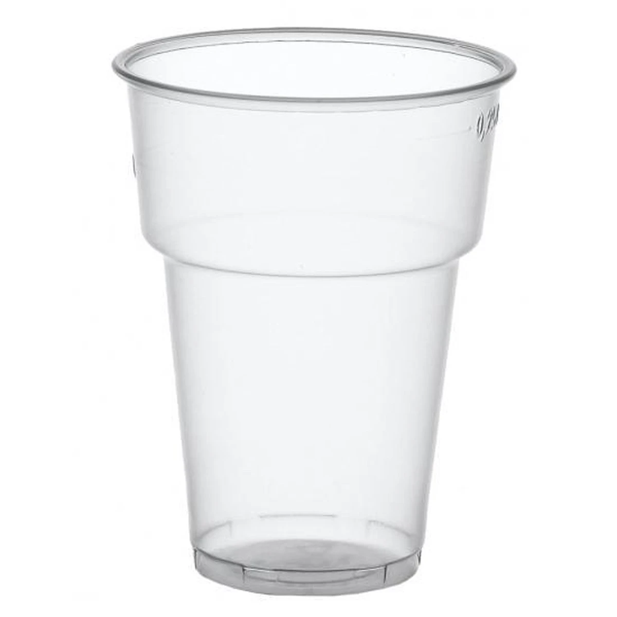 Plastic Bierglazen - 50 Stuks 2 Plastic Bierglazen - 50 Stuks - Afbeelding 2