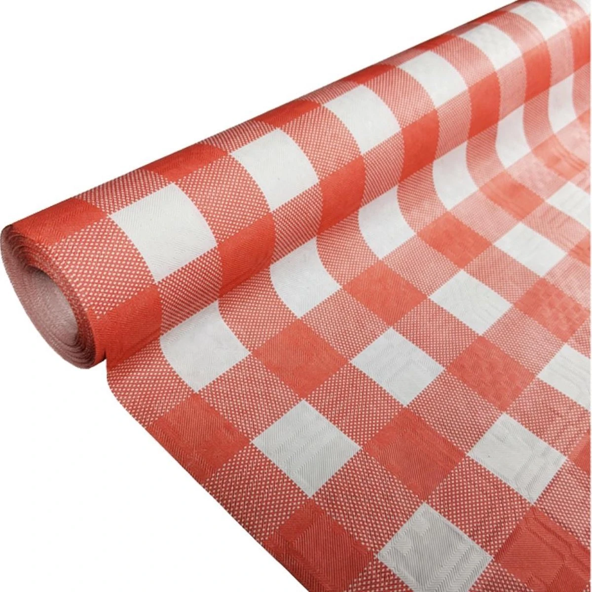 Wefiesta Tafelkleed Op Rol Geruit 1,19 X 8 M Papier Rood/wit 1 Wefiesta Tafelkleed Op Rol Geruit 1,19 X 8 M Papier Rood/wit