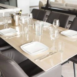 TRENTE - Transparant Tafelzeil 3mm - Extra Dik Tafelbeschermer (100 Cm Breed) - 100 X 220 -Merkloos Verkoopwinkel 1200x1200 3112