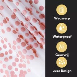 Pazzo Festa - Wegwerp Tafelkleed - 2 Stuks - Wit Rose - Vlek & Geurvrij - Verjaardagen - Gender Reveal - Baby Shower - Party's - -Merkloos Verkoopwinkel 1200x1200 3147