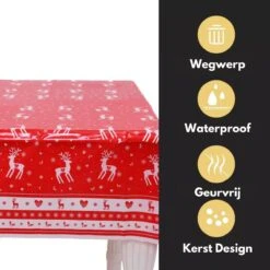 Pazzo Festa - Wegwerp Tafelkleed - 2 Stuks - Kerst - Rood Wit - Vlek & Geurvrij - Party's - 8 Pazzo Festa - Wegwerp Tafelkleed - 2 Stuks - Kerst - Rood Wit - Vlek & Geurvrij - Party's - -Merkloos Verkoopwinkel 1200x1200 3152