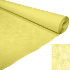 Wefiesta Tafelkleed Op Rol 1,19 X 8 M Papier Geel