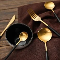 Timmers Trading Bestekset 6 Persoons - Gouden Bestek - Bestekset Goud 24 Delig - Vaatwasserbestendig -Merkloos Verkoopwinkel 1200x1200 32