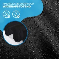 WITTS Luxe Tafelkleed - Tafelkleed Rond - Waterafstotend - Tafellaken - Zwart - 160 CM - Tafelzeil - Tafelkleed Katoen -Merkloos Verkoopwinkel 1200x1200 3216