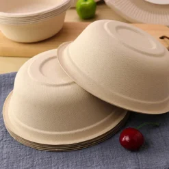 BIO Wegwerp Soepkommen 50 Stuks - Schaaltje Suikerriet 400ml - Natuur -Merkloos Verkoopwinkel 1200x1200 3231