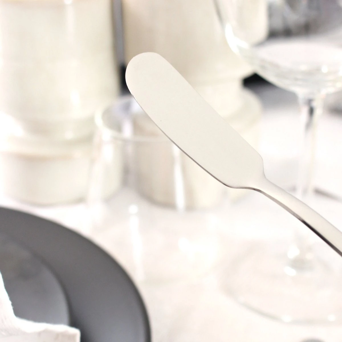 House Of Husk Botermesjes Set - Zilver - RVS - Botermes - Smeermessen - Tapas Mesjes - 6 Stuks 4 House Of Husk Botermesjes Set - Zilver - RVS - Botermes - Smeermessen - Tapas Mesjes - 6 Stuks - Afbeelding 4