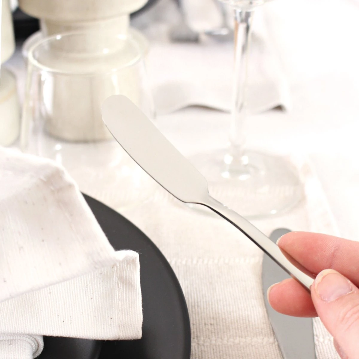 House Of Husk Botermesjes Set - Zilver - RVS - Botermes - Smeermessen - Tapas Mesjes - 6 Stuks 5 House Of Husk Botermesjes Set - Zilver - RVS - Botermes - Smeermessen - Tapas Mesjes - 6 Stuks - Afbeelding 5