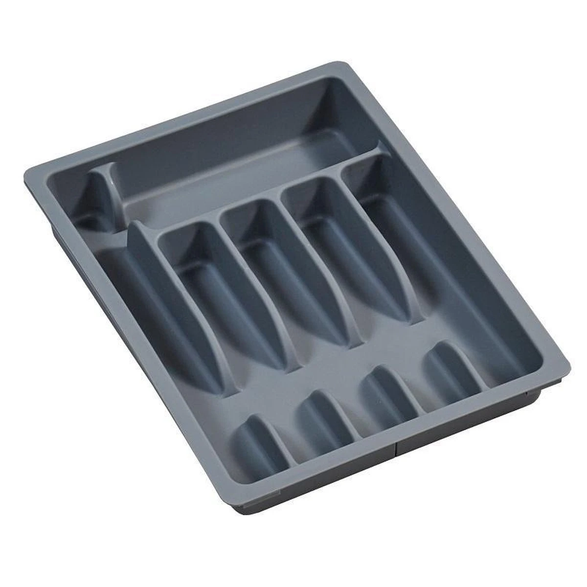 Merkloos Uitschuifbare Bestekbak Van Plastic - Uitschuifbaar Van 6 Naar 8 Vaks - 29-50 X 38 X 6,3 Cm 2 Merkloos Uitschuifbare Bestekbak Van Plastic - Uitschuifbaar Van 6 Naar 8 Vaks - 29-50 X 38 X 6,3 Cm - Afbeelding 2