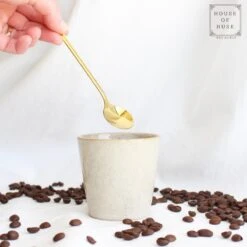 House Of Husk® Theelepels Set - Theelepeltjes - Koffielepels - Koffielepeltjes - RVS - 15cm - 6 Stuks - Goud -Merkloos Verkoopwinkel 1200x1200 423