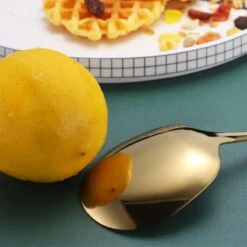 House Of Husk® Opscheplepel Set - Goud - Serveerlepel - Groetelepel - Aardappellepel - 21cm - RVS - 4 Stuks -Merkloos Verkoopwinkel 1200x1200 432