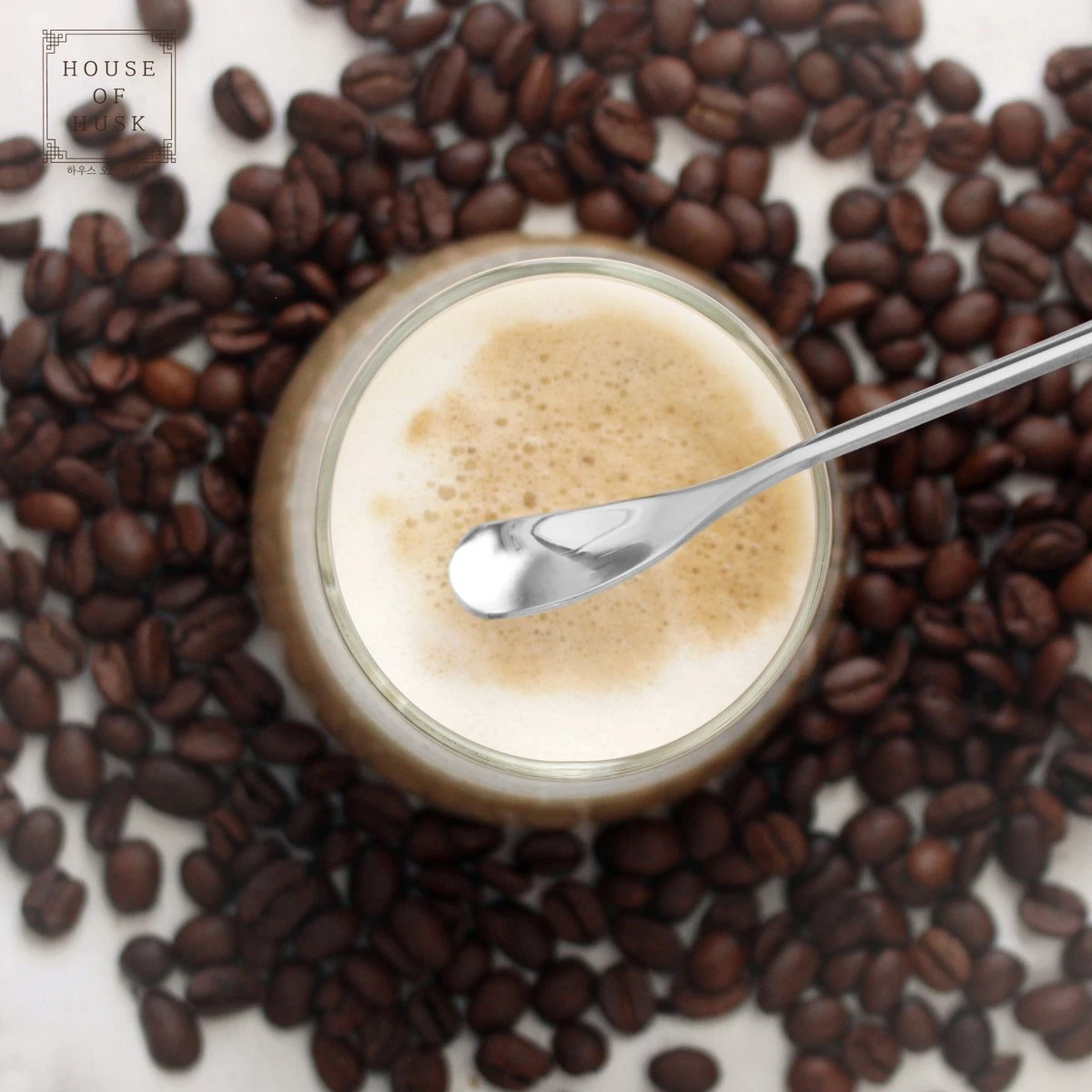 House Of Husk Latte Macchiato Lepels Set - Lange Theelepels - Koffielepels - Longdrinklepels - Barlepel - RVS - 6 Stuks - 17CM - Zilver 5 House Of Husk Latte Macchiato Lepels Set - Lange Theelepels - Koffielepels - Longdrinklepels - Barlepel - RVS - 6 Stuks - 17CM - Zilver - Afbeelding 5