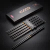 Merkloos Luxe Chopsticks - RVS - 5 Paar - Koreaans - Antislip