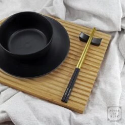 House Of Husk Eetstokjes Houder Set - Chopstick Holder - Zwart - Sushi Servies - RVS - 5 Stuks -Merkloos Verkoopwinkel 1200x1200 495