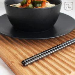 House Of Husk Chopsticks Set - Koreaanse Eetstokjes - Vaatwasserbestendig - RVS - 5 Paar - Zwart 12 House Of Husk Chopsticks Set - Koreaanse Eetstokjes - Vaatwasserbestendig - RVS - 5 Paar - Zwart -Merkloos Verkoopwinkel 1200x1200 498