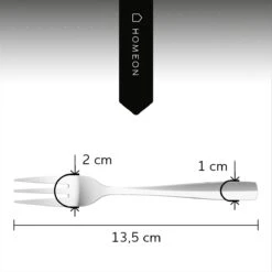 Gebaksvorkjes - Set Van 12 Taartvorkjes - Rvs - 13,5 Cm -Merkloos Verkoopwinkel 1200x1200 511