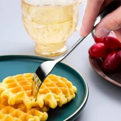 House Of Husk® Gebaksvorkjes - Dessertvorken - Taartvorkjes - Cocktailvorken - Klein Vorkjes - 12 Stuks - RVS - Zilver -Merkloos Verkoopwinkel 1200x1200 526