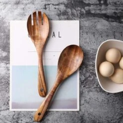 Merkloos Slabestek - Slalepel - Opscheplepel - 26 Cm - Hout -Merkloos Verkoopwinkel 1200x1200 540