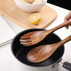 Merkloos Slabestek - Slalepel - Opscheplepel - 26 Cm - Hout -Merkloos Verkoopwinkel 1200x1200 542