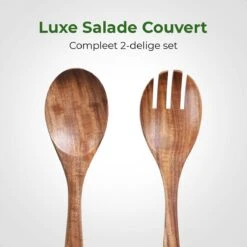 Dayshake Olijfhouten Slabestek 2-delig - Luxe Slacouvert - Duurzaam Salade Bestek - Saladebestek - Vaatwasserbestendig -Merkloos Verkoopwinkel 1200x1200 545