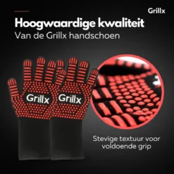 GrillX Hittebestendige Handschoenen - 2 Stuks - Ovenwanten - BBQ Handschoenen Tot 500°C - Ovenhandschoenen - BBQ Accesoires -Merkloos Verkoopwinkel 1200x1200 559
