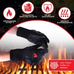 Xamax BBQ Handschoenen - Ovenwanten - Hittebestendige Handschoen - Bbq Accessoires - Tot 500°C - Ovenhandschoenen - 2 Stuks 16 Xamax BBQ Handschoenen - Ovenwanten - Hittebestendige Handschoen - Bbq Accessoires - Tot 500°C - Ovenhandschoenen - 2 Stuks -Merkloos Verkoopwinkel 1200x1200 584