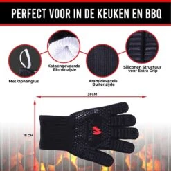 Xamax BBQ Handschoenen - Ovenwanten - Hittebestendige Handschoen - Bbq Accessoires - Tot 500°C - Ovenhandschoenen - 2 Stuks 17 Xamax BBQ Handschoenen - Ovenwanten - Hittebestendige Handschoen - Bbq Accessoires - Tot 500°C - Ovenhandschoenen - 2 Stuks -Merkloos Verkoopwinkel 1200x1200 585