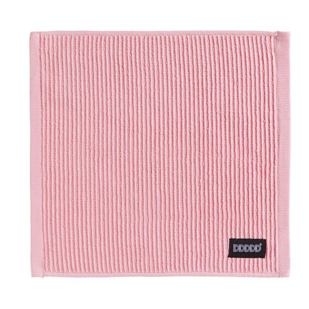 DDDDD Vaatdoek Basic Pastel Pink 30 X 30 Cm Per 4 Stuks 2 DDDDD Vaatdoek Basic Pastel Pink 30 X 30 Cm Per 4 Stuks - Afbeelding 2