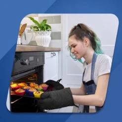 Roegaarden Ovenwanten - 100% Katoen - Hittebestendig - 2 Stuks -Merkloos Verkoopwinkel 1200x1200 594