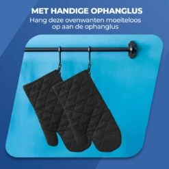Roegaarden Ovenwanten - 100% Katoen - Hittebestendig - 2 Stuks -Merkloos Verkoopwinkel 1200x1200 595