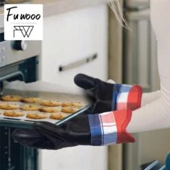 Fuwooo® Ovenwanten - Ovenhandschoenen - Siliconen - BBQ - Max 230°C -Merkloos Verkoopwinkel 1200x1200 648