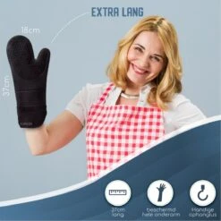 Ovenwanten Met Anti-Slip 2 Stuks - Ovenhandschoenen - BBQ Handschoen - Pannenlappen -Merkloos Verkoopwinkel 1200x1200 654