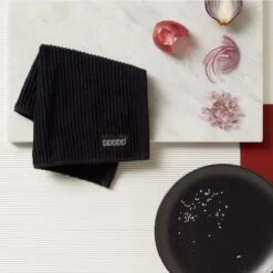 DDDDD Vaatdoek Stripe Black 30 X 30 Cm Per 4 Stuks -Merkloos Verkoopwinkel 1200x1200 723